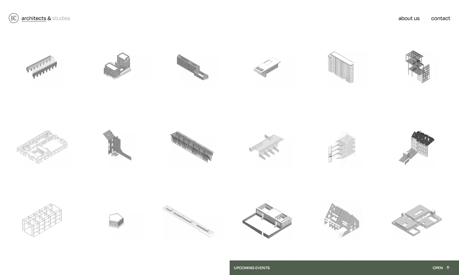 BC Architects website screenshot